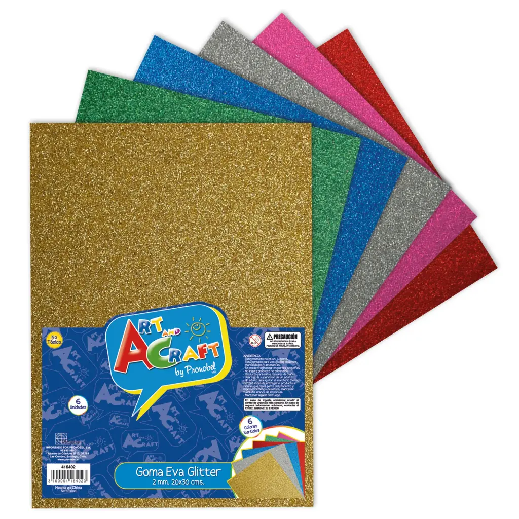 GOMA EVA GLITTER CHICA