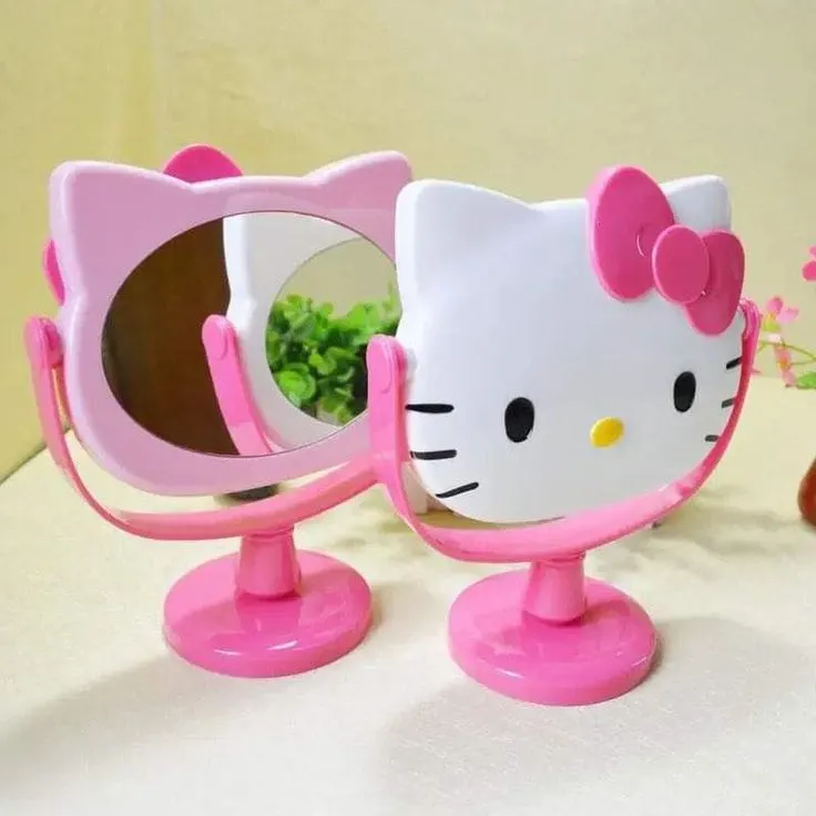 ESPEJO PEDESTAL HELLO KITTY