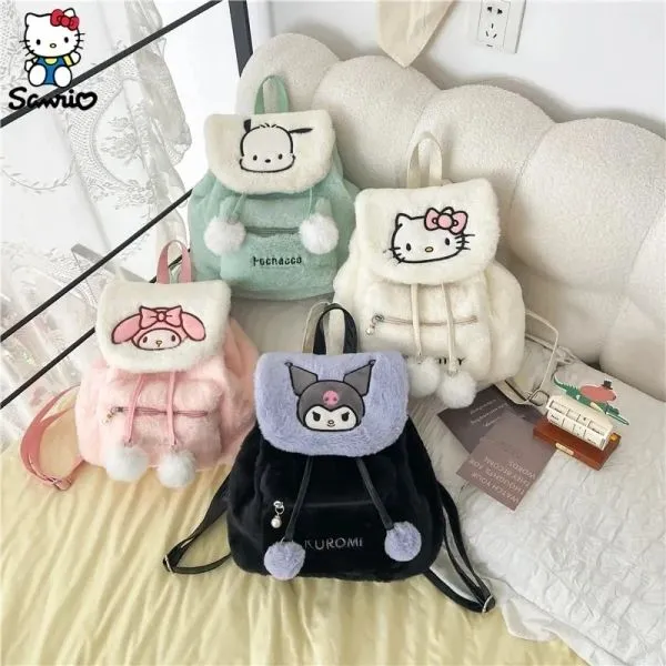 MOCHILAS PELUDAS SANRIO