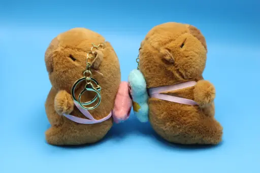 LLAVEROS PELUCHES CAPYBARA