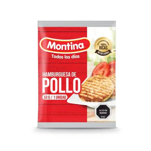 HAMBURGUESAS DE POLLO